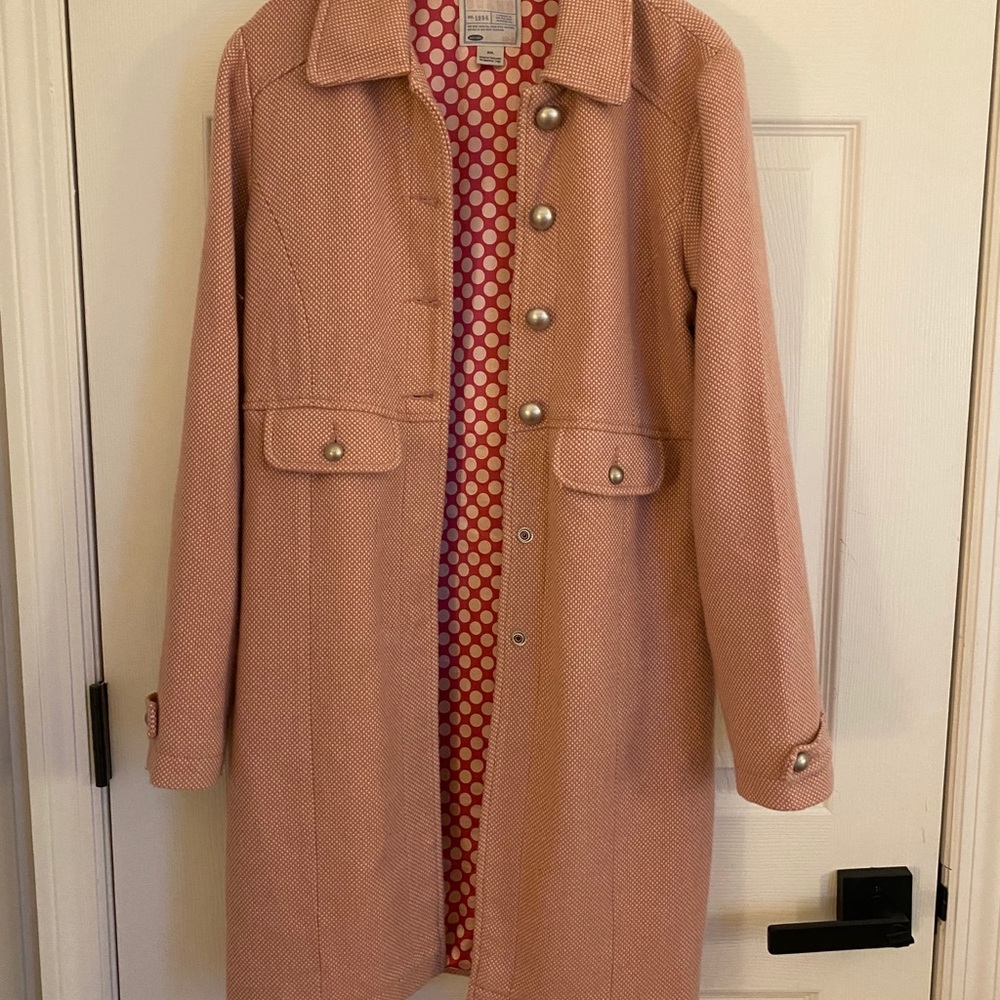 Old Navy Pink Pea Coat size kids xxl